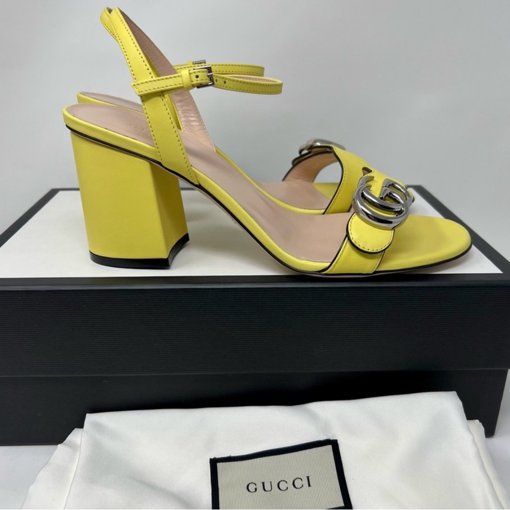 Gucci marmont heels